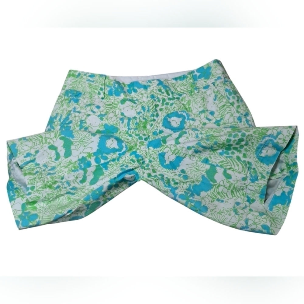 Lilly Pulitzer Chipper Shorts It's A Zoo Size 2 - Picture 6 of 14